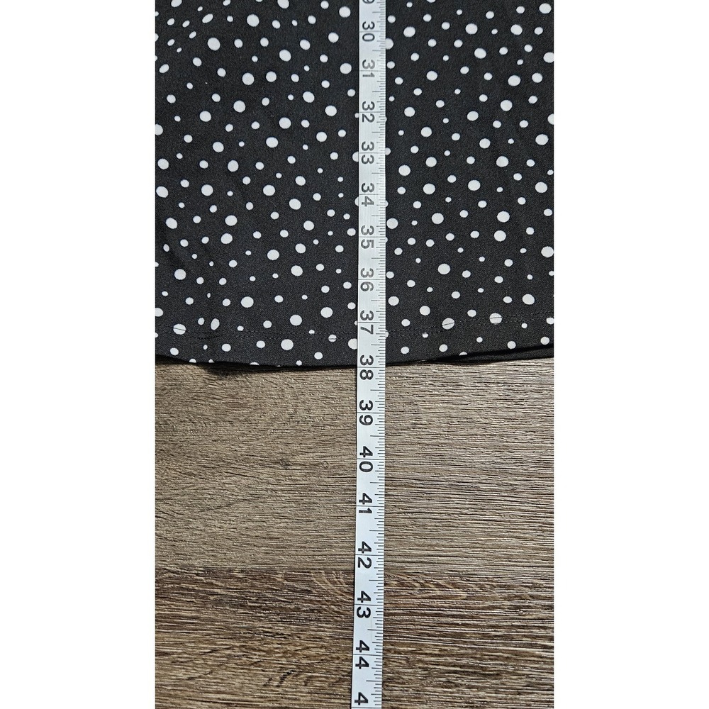 Shelby & Palmer Button Front Short Sleeve Polka-dot Belted Dress Size 6 - Picture 9 of 11
